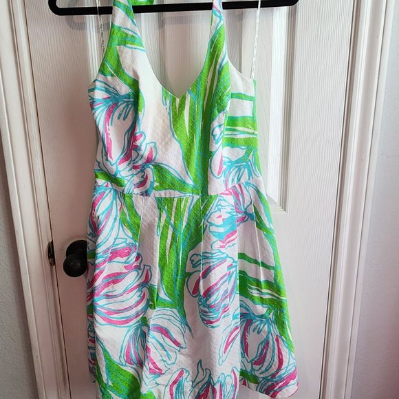 Lilly Pulitzer Halter Dress - Picture 1 of 6